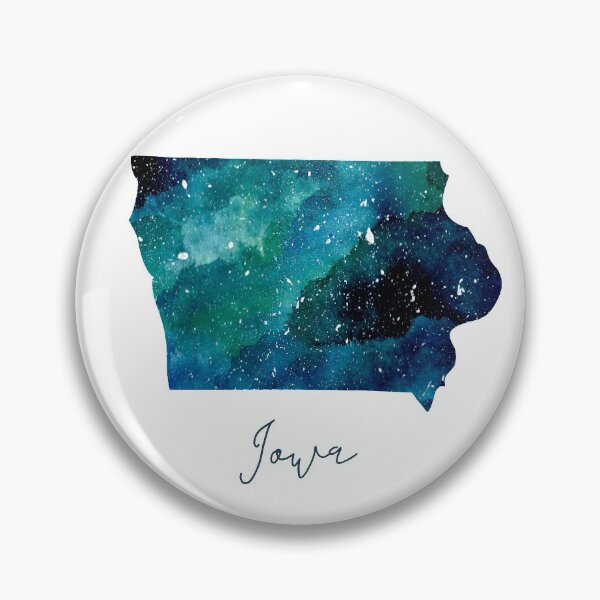Item preview, Iowa Galaxy Watercolor Painting designed and sold by KathrinLegg.