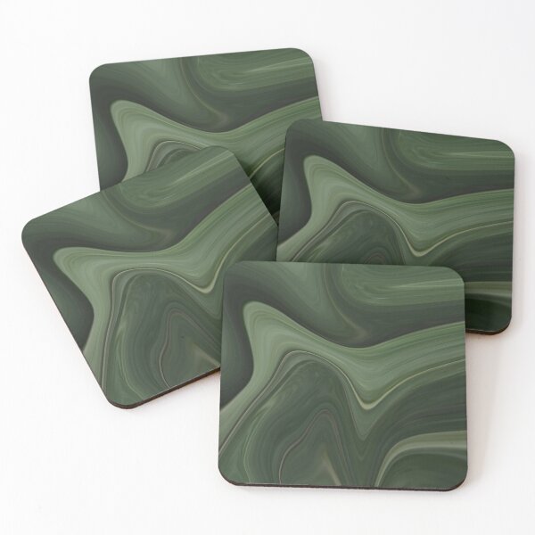 Item preview, Nature Green Liquid Artwork designed and sold by Repayh.