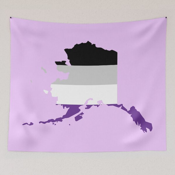 Artikelvorschau, Alaska Asexual Pride entworfen und verkauft von littleSamantics.