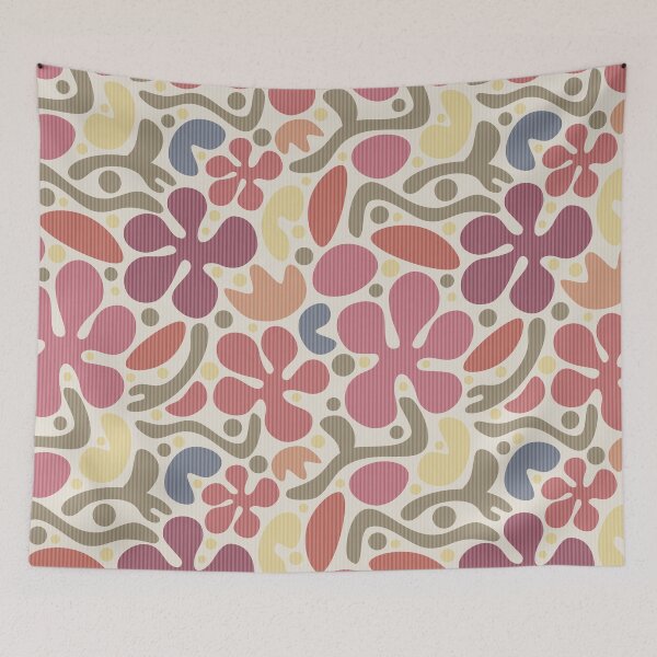 Item preview, Fun Simple Seamless Floral Pattern designed and sold by fotollissimo.