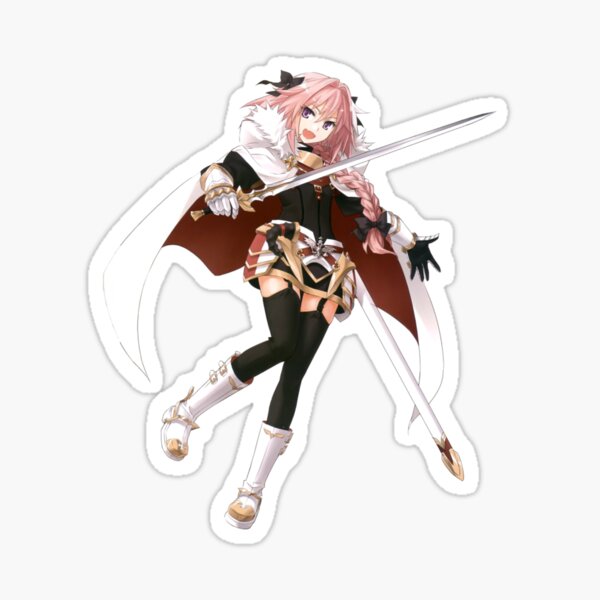 Astolfo Fate Apocrypha Sticker For Sale By Oldspicy25 Redbubble