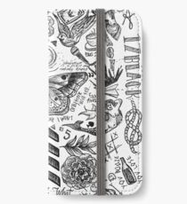 One Direction tattoos iPhone Wallet/Case/Skin