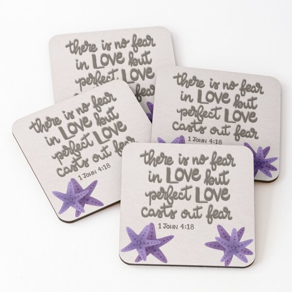 Item preview, 1 John 4:18 There is no fear in love  designed and sold by deannakya.