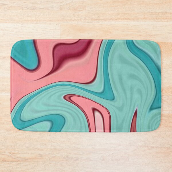 Item preview, Pink Blue Marble Liquid Artwork designed and sold by Repayh.