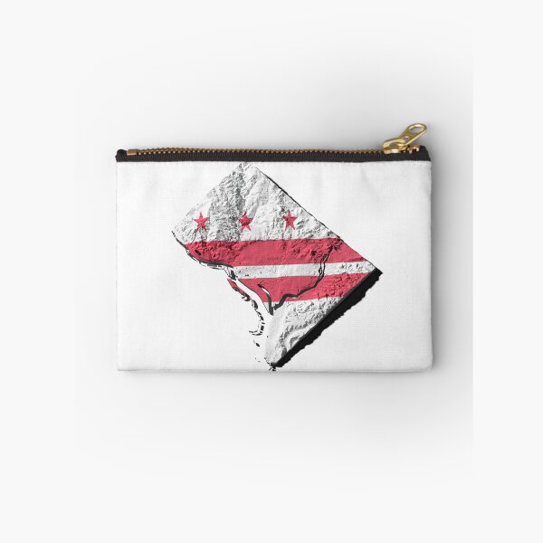 Item preview, Washington, DC Elevation Flag - Digitally Rendered Map designed and sold by cstats.