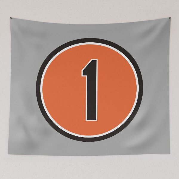 Item preview, Richie Martin #1 Jersey Number designed and sold by StickBall.