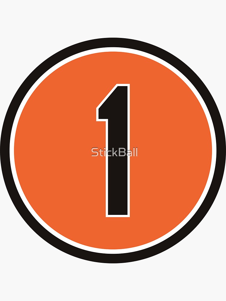 Brooks Robinson #5 Jersey Number Sticker for Sale by StickBall