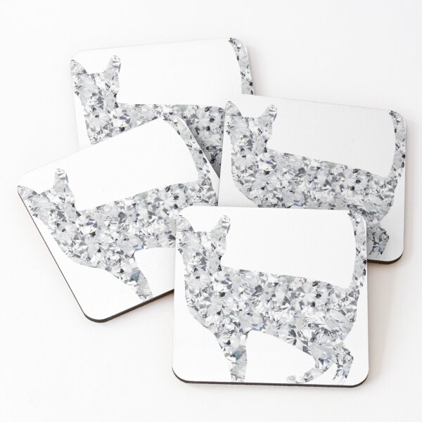 Item preview, Cat made of diamonds designed and sold by janraydesigns.