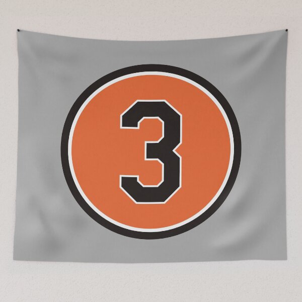 Item preview, Harold Baines #3 Jersey Number designed and sold by StickBall.