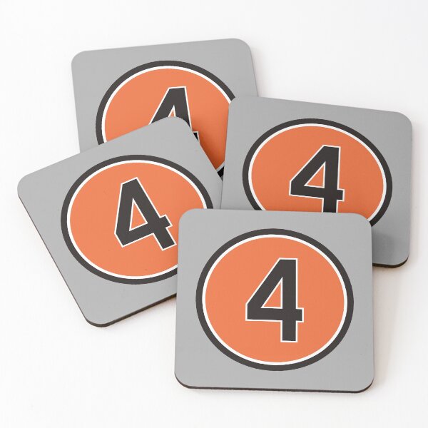 Item preview, Earl Weaver #4 Jersey Number designed and sold by StickBall.