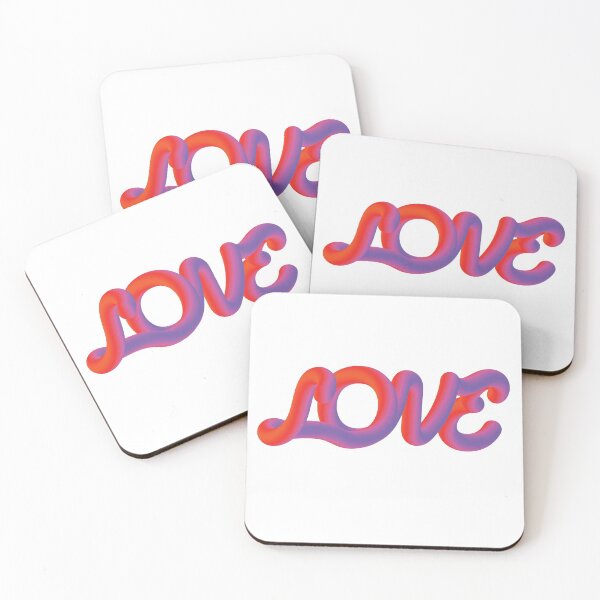 Artikelvorschau, Kursive und bunte Liebe entworfen und verkauft von GabbasGallery.
