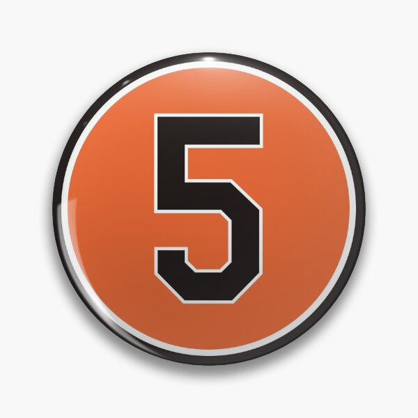 Item preview, Brooks Robinson #5 Jersey Number designed and sold by StickBall.