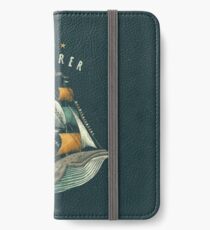 Vinilo o funda para iPhone Ballena | Gris petróleo