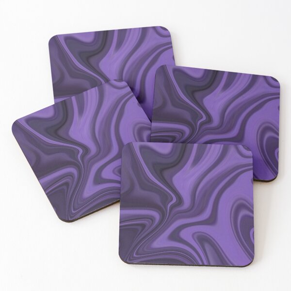 Item preview, Purple black Marble Liquid Artwork designed and sold by Repayh.