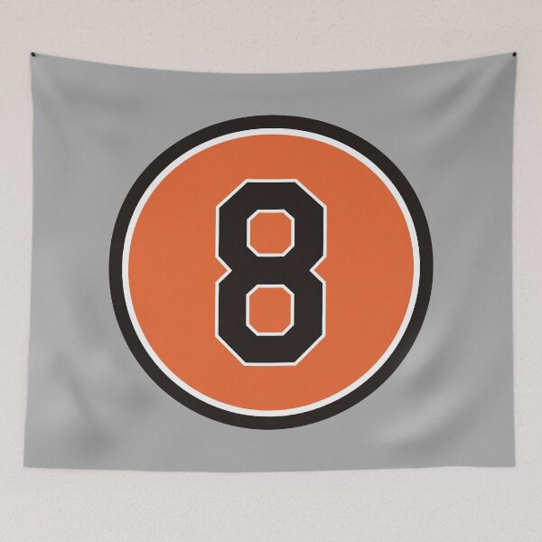 Item preview, Cal Ripken Jr. #8 Jersey Number designed and sold by StickBall.