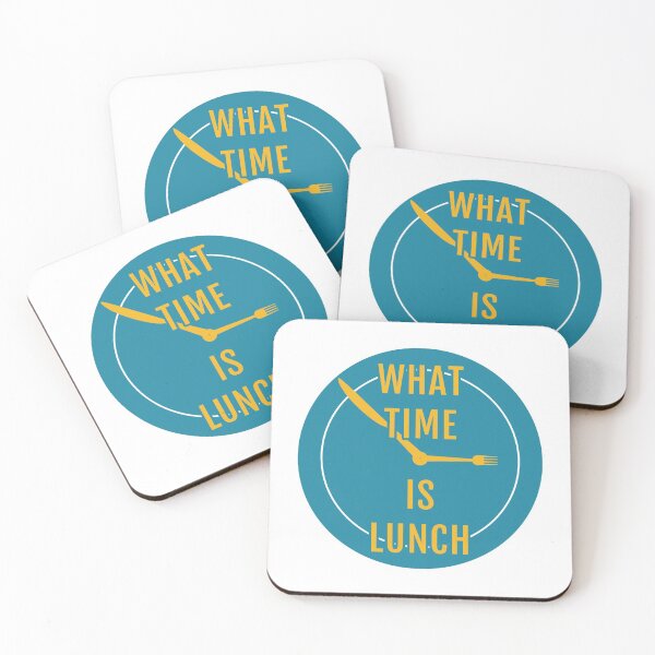 Item preview, What Time is Lunch - Dinnerware designed and sold by TKsTees.