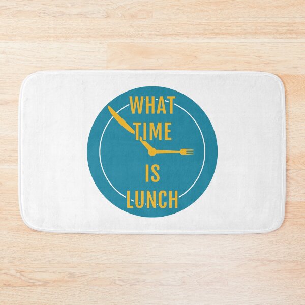 Item preview, What Time is Lunch - Dinnerware designed and sold by TKsTees.