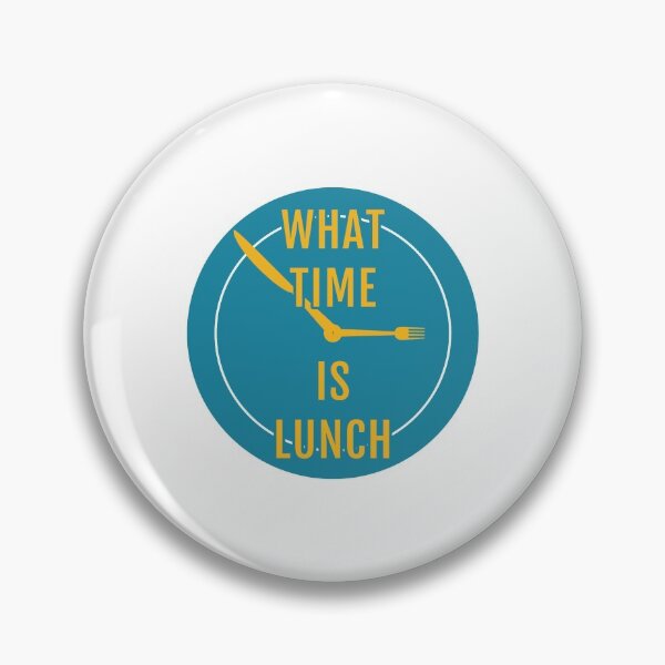 Item preview, What Time is Lunch - Dinnerware designed and sold by TKsTees.