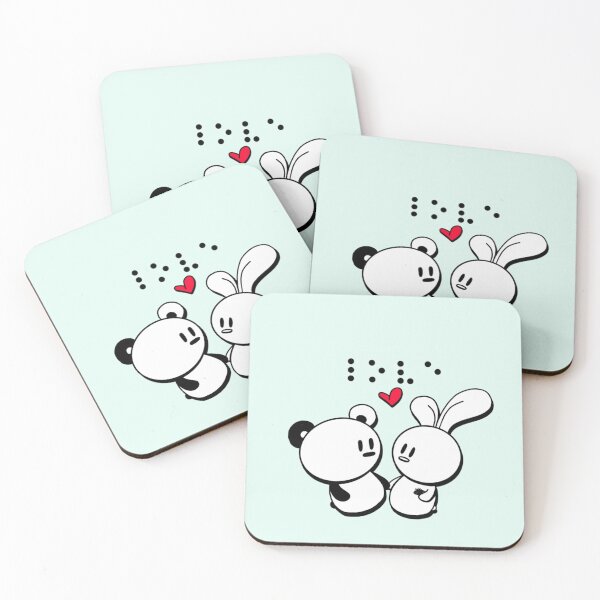 Item preview, Braille Love designed and sold by HuiCreations.