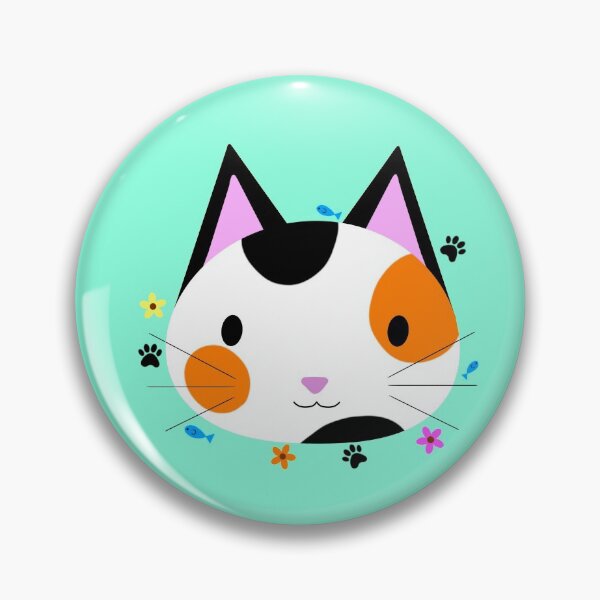 Item preview, Cute Tri Colored Cat designed and sold by TheeForestFox Shop.