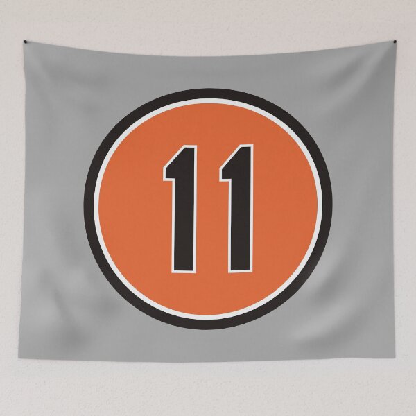 Artikelvorschau, Luis Aparicio #11 Jersey Number entworfen und verkauft von StickBall.