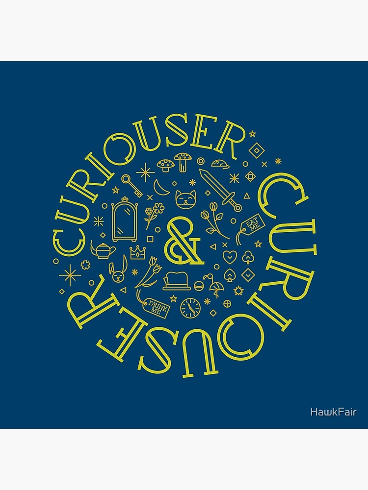 Alice: Curiouser and Curiouser exhibition tote bag