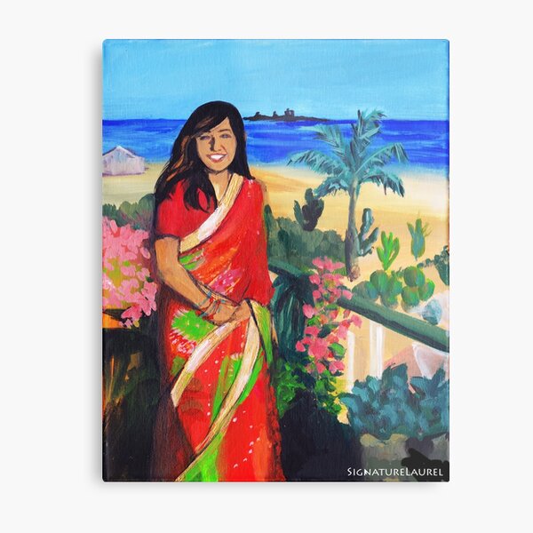 Indian Princess Metal Print