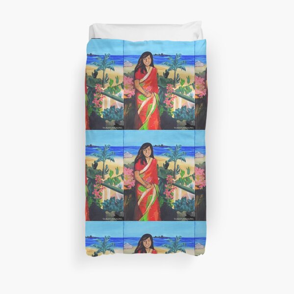 Indian Princess Duvet Cover