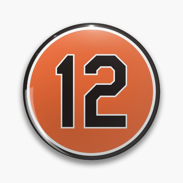 Item preview, Roberto Alomar #12 Jersey Number designed and sold by StickBall.