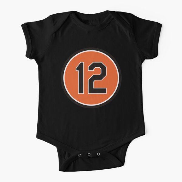 Roberto Alomar #12 Jersey Number Baby One-Piece for Sale by