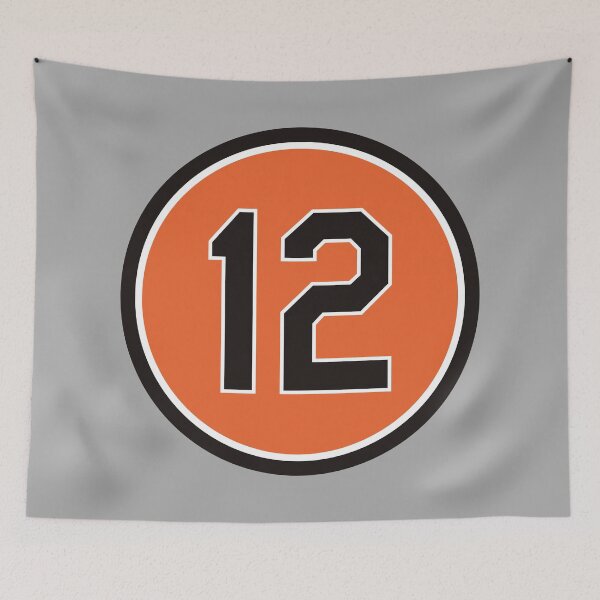 Artikelvorschau, Roberto Alomar #12 Jersey Number entworfen und verkauft von StickBall.