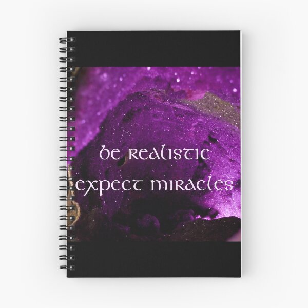 Item preview, Be realistic, expect miracles designed and sold by Renee Chamberlin.