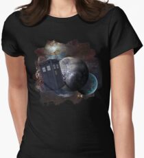 Time Flight 2 Women's Fitted T-Shirt