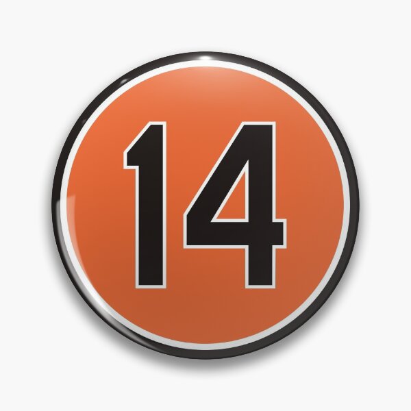 Artikelvorschau, Mike Bordick #14 Jersey Number entworfen und verkauft von StickBall.