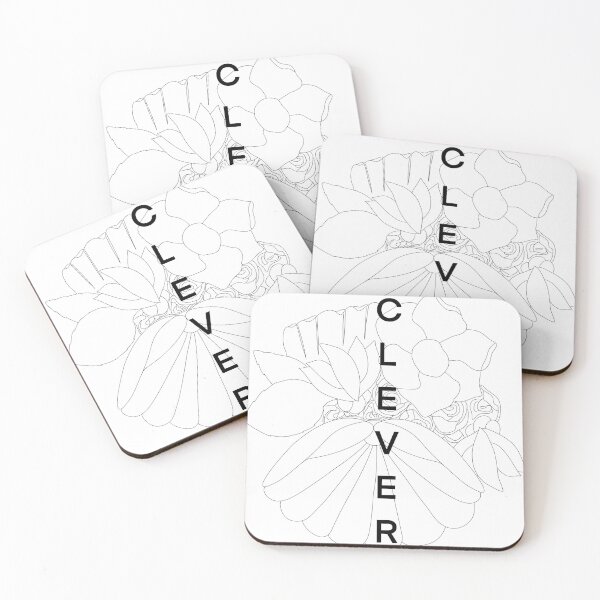Item preview, Clever Floral Line Art designed and sold by wallflowerbee.