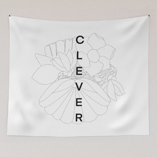 Item preview, Clever Floral Line Art designed and sold by wallflowerbee.