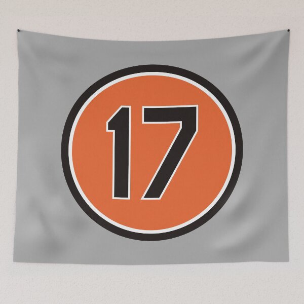 Artikelvorschau, BJ Surhoff #17 Jersey Number entworfen und verkauft von StickBall.