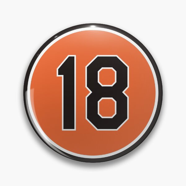 Item preview, Jeff Conine #18 Jersey Number designed and sold by StickBall.