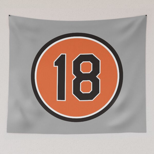 Artikelvorschau, Jeff Conine #18 Jersey Number entworfen und verkauft von StickBall.