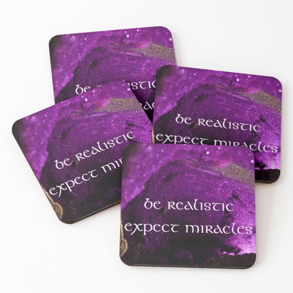 Item preview, Be realistic, expect miracles designed and sold by Renee Chamberlin.