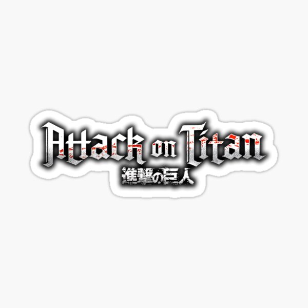 Attack On Titan Logo Stickers For Sale Redbubble