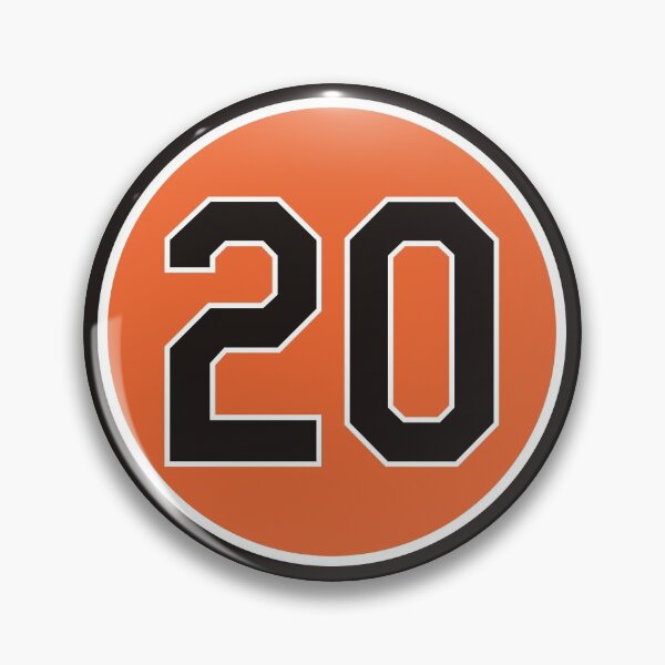 Item preview, Frank Robinson #20 Jersey Number designed and sold by StickBall.