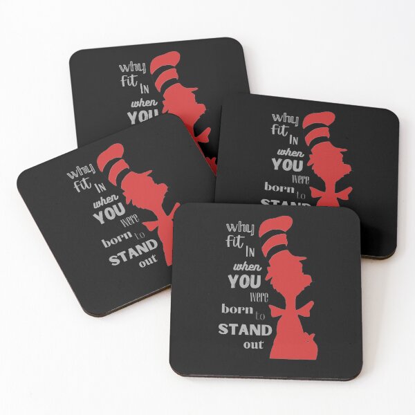 Item preview, Why fit in - born to stand out designed and sold by ElleBeeCreation.