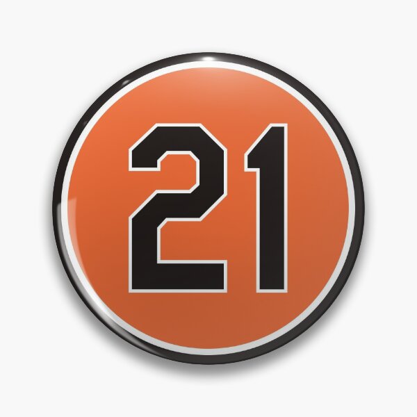 Artikelvorschau, Nick Markakis #21 Jersey Number entworfen und verkauft von StickBall.