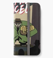 Metal Faced - Comic Cover iPhone Wallet/Case/Skin