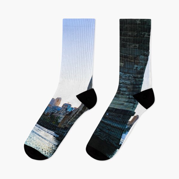 Item preview, Minneapolis Minnesota Skyline Sunset at the Stone Arch Bridge designed and sold by anthonylonder.
