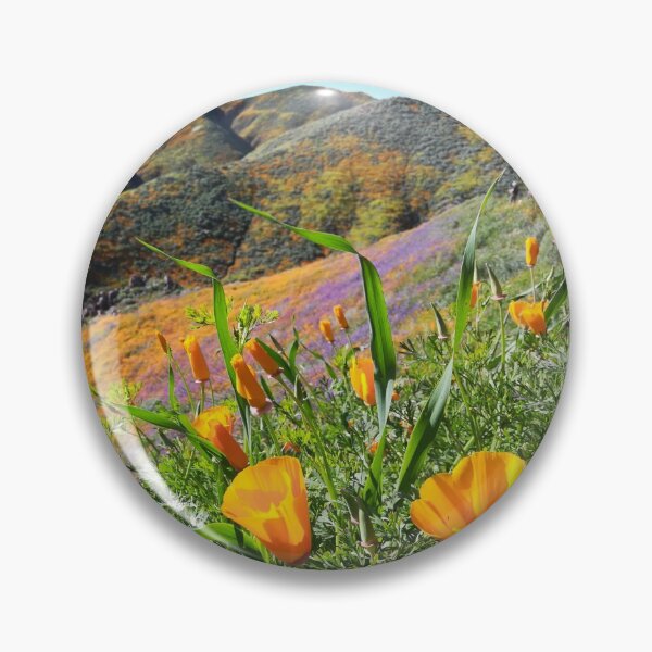 Item preview, California Poppies Wildflower Field Super Bloom Dreamscape designed and sold by citrusapple.