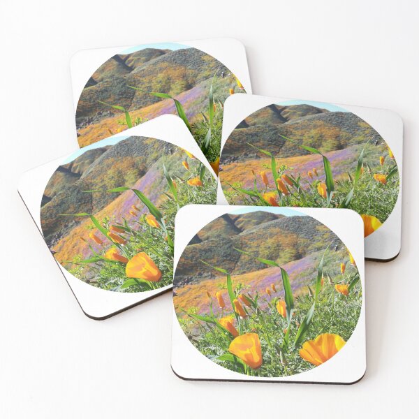 Item preview, California Poppies Wildflower Field Super Bloom Dreamscape designed and sold by citrusapple.