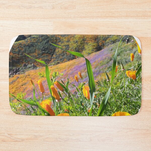 Item preview, California Poppies Wildflower Field Super Bloom Dreamscape designed and sold by citrusapple.