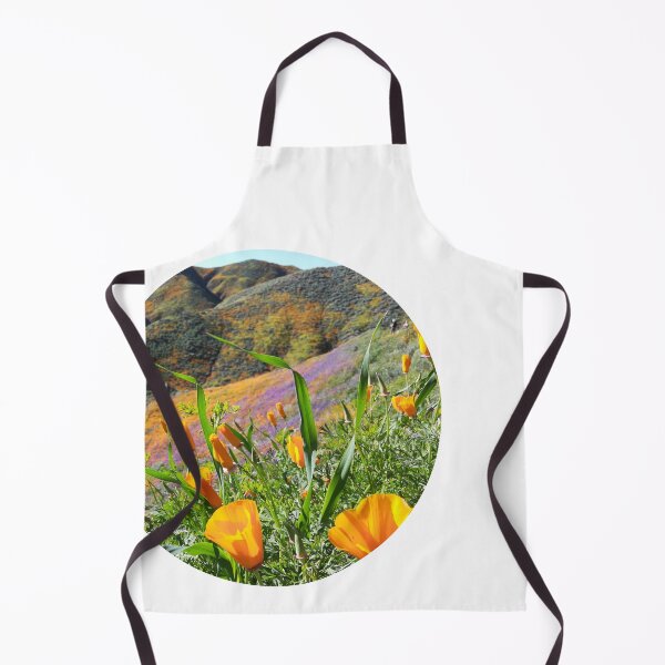 Item preview, California Poppies Wildflower Field Super Bloom Dreamscape designed and sold by citrusapple.
